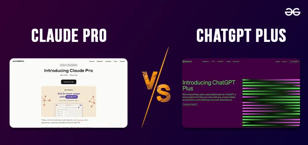 Claude Pro vs ChatGPT Plus
